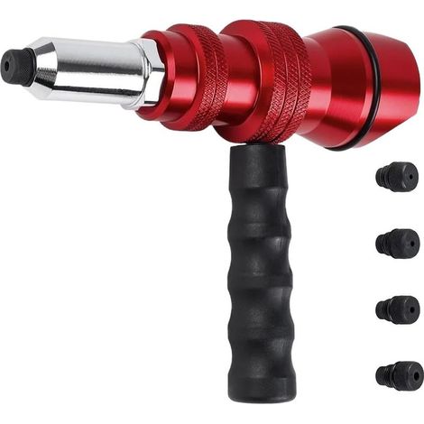 Outil À Rivets Pop Aide Entretien Auto Anti-Usure - Accessoires Adaptateur Perceuse Écrous Rivet - Adapté à véhicule remorque camping-car voiture (1/5)