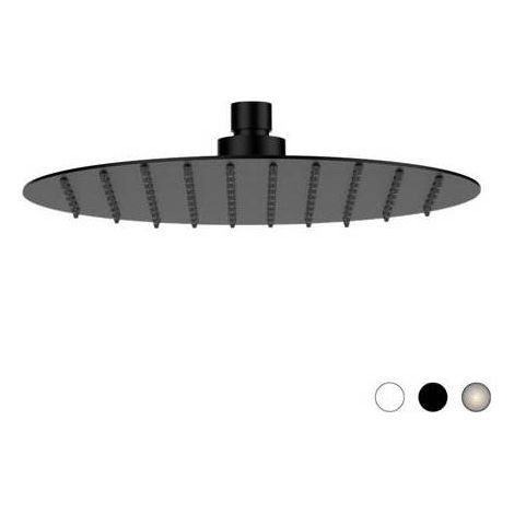 SOFFIONE SLIM TONDO Misura: Bianco Opaco Diam. 300 mm