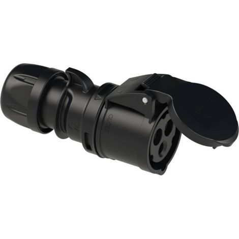Femelle CEE-CARA 16 A 3 pôles PCE 213-6ttx 230 V noir 1 pc(s) X91735 (1/3)