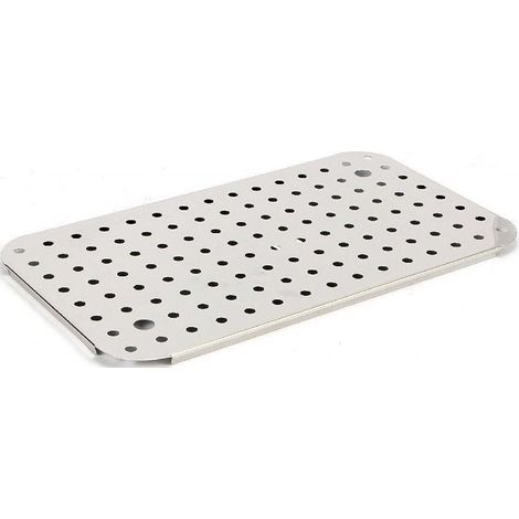 Agnelli falso fondo GN 1/2 forato bacinelle acciaio inox