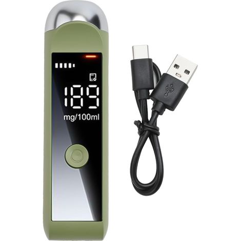 Testeur d'alcool de taille pratique avec un fonctionnement simple, idéal pour un usage personnel ou professionnel (1/5)