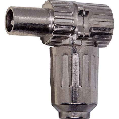 VIMAR - 01634 90°-Stecker TV-RD-SAT Weiß