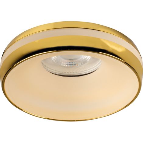 Anneau décoratif spot encastrable - Or - Aluminium - Ø96mm - Kanlux ELICEO (1/5)