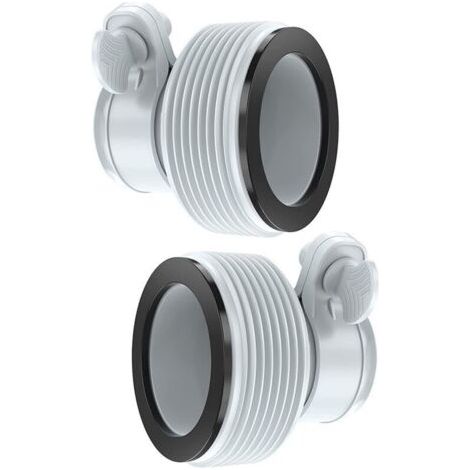 Accessoires pour piscine, Interface de pompe de filtration INTEX type B 1,25 à 1,5 pouce, 2 pièces