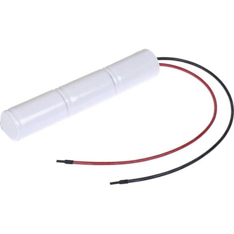[NEUWERTIG] B-Ware Mexcel Akkupack NiCd Inline L1x3 3x Mono D 4000 mAh hochtemperaturfähig Kabel (1/2)