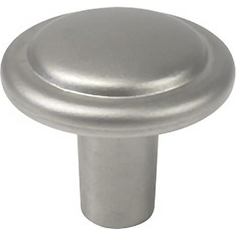 NESU pomo 30mm. niquel mate 01302 , Pomo tirador para muebles,cajoneras,cómodas,etc. - Fabricado en zamak Niquel mate Diámetro 30mm. - Incluye tornillo pasante.