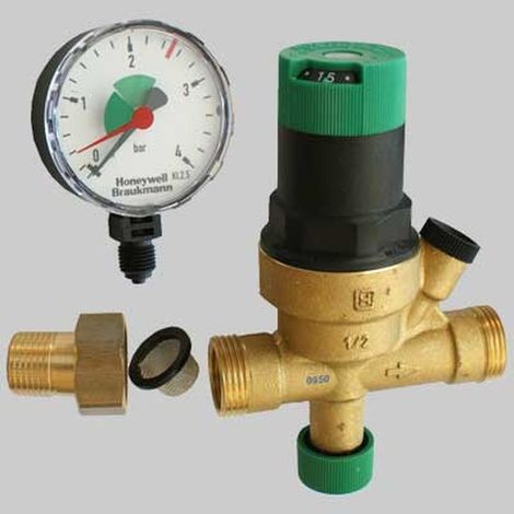 GRUPPO DI RIEMPIMENTO HONEYWELL - MF 1/2 con manometro