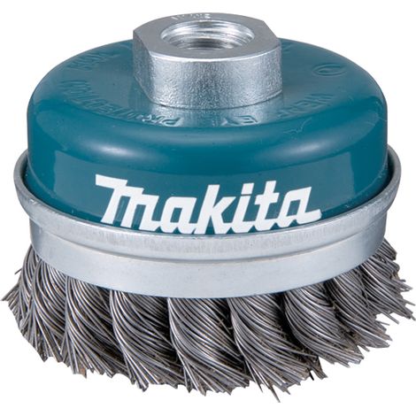 MAKITA D-24153 GRATA RECTA ONDULADA DE ACERO TRENZADO 60MM
