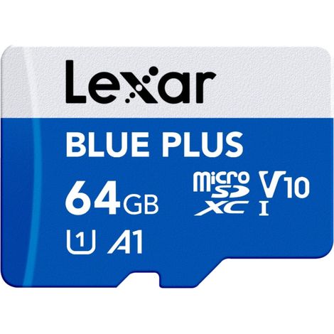Lexar BLUE PLUS 64 GB MicroSDXC UHS-I (1/4)
