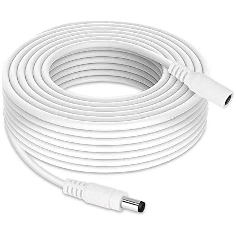 30ft 10m Power Extension Cable, for CCTV Camera System Power Extension Cord (1/5)