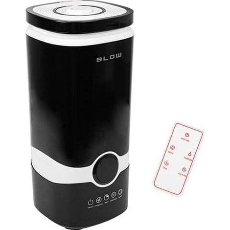 Blow Humidificador multifuncional negro compacto y silencioso