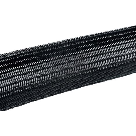 HellermannTyton 170-41600 HEGPA6616-PA66-BK Geflechtschlauch Schwarz Polyamid  12 bis 18 mm 50 m