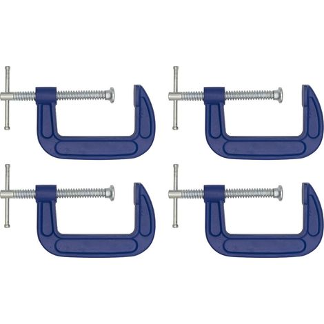 Sealey G-Clamp Set 75mm 4pc AK60034 (1/5)