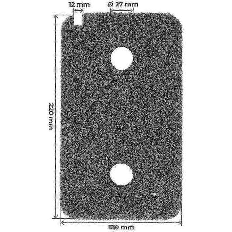 Filtres en mousse de rechange pour sèche-linge à pompe à chaleur Miele, modèles T8861WP et T8964WP, conçus pour aspirateurs et balais ménagers, édition 0731