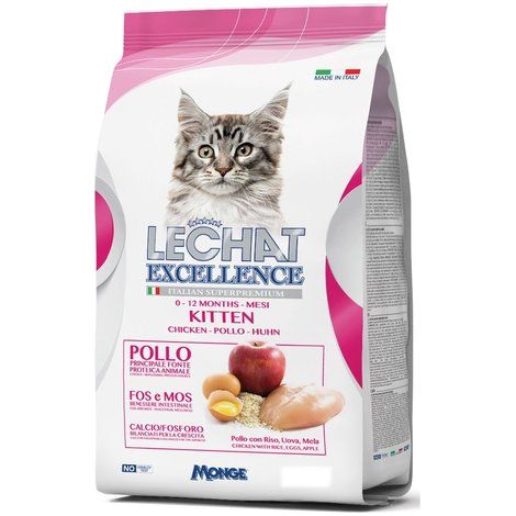 Gatto - Kitten Lechat Excellence Monge 400 gr - 1,5 Kg - size 400 gr