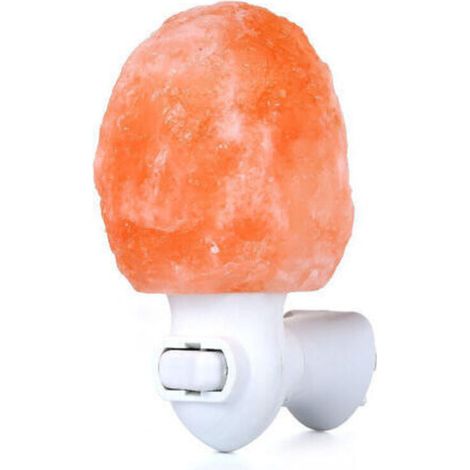 Rotierende Salzkristalllampe, 15-W-LED-Nachtlicht, natürliche Wandbeleuchtung (1/4)