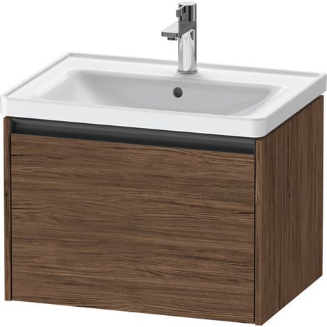 Duravit Ketho.2 Waschtischunterbau wandhängend, 1 Auszug, (1/2)