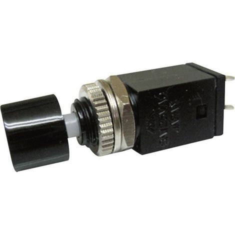 Miyama 706027 DS-410, BK Drucktaster 125 V/AC 3 A 1 x Aus/(Ein) tastend (L x B x H) 10 x 10 x 36.9