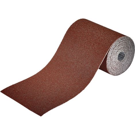 Wolfcraft Schleifpapier K60 5m x 115mm auf Rolle Schleifpapier & Schleifhilfen