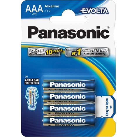 PANASONIC Batterie Evolta 4Micro Blister