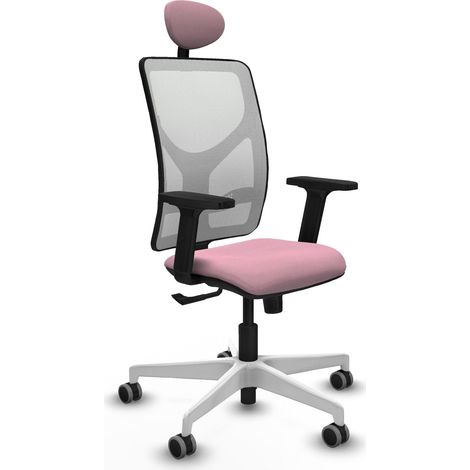 Bürostuhl piqueras y crespo Motilla weiß Netzstoff (1/2)