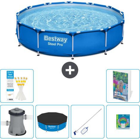 Bestway Steel Pro Rund - 305x76 cm - 7-teilig S299