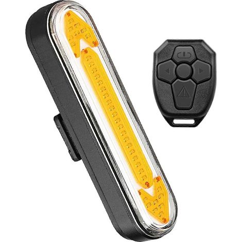 Éclairage vélo avec feu stop automatique et télécommande, compatible avec tous les vélos de route. Haute qualité. (1/5)