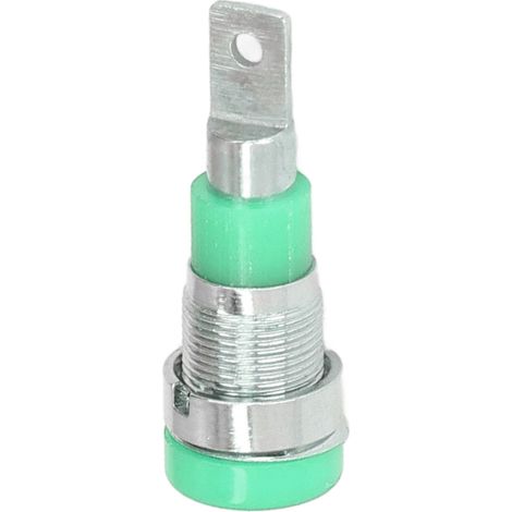 10er-Packung 4-mm-Bananenstecker, hervorragende Leistung, lange Lebensdauer, elektrische Steckverbinder, Verdrahtungswerkzeuge, Grün (1/5)