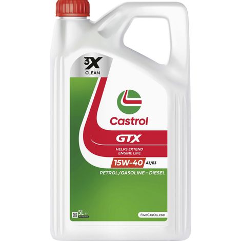 Castrol Motoröl GTX 15W-40 A3-B3 5L