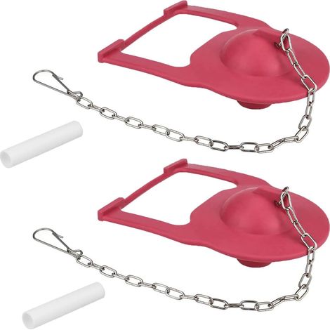 Lot de 2 rabats de toilettes en caoutchouc (1/5)