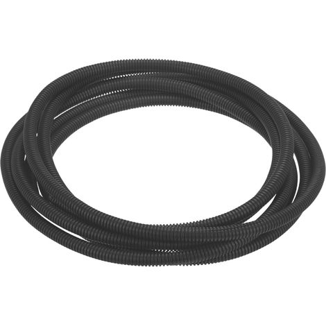 Gaine Fendue pour Câbles 1/2"(12mm) Gaine Protectrice Noir  Résistante À La Chaleur Et Au Froid, Conduit Flexible En Plastique Protecteur De Câbles, 20FT(6m), -40F À 257F (1/5)