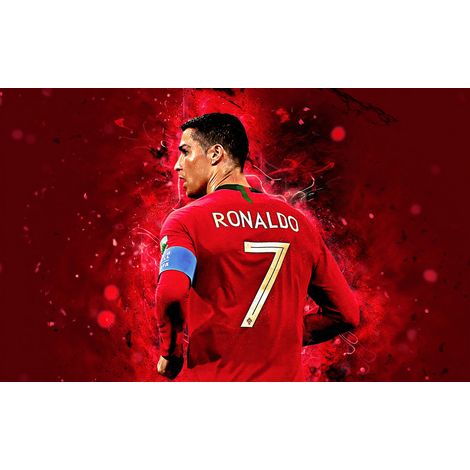 Papier peint panoramique Football - Joueur de Foot - 195 cm x 122 cm (1/2)