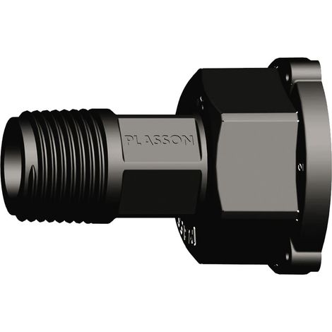 Jeu de 2 adaptateurs pour raccord encliquetable - femelle 3/4" - mâle 1/2" (1/2)