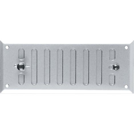 Grille d'aération VMC réglable en métal 175 x 70 mm – Ventilation efficace pour espaces confinés – Installation facile et adaptable – Autogyre (1/5)