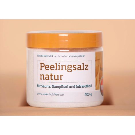 WEKA Peelingsalz natur 500g Zubehör