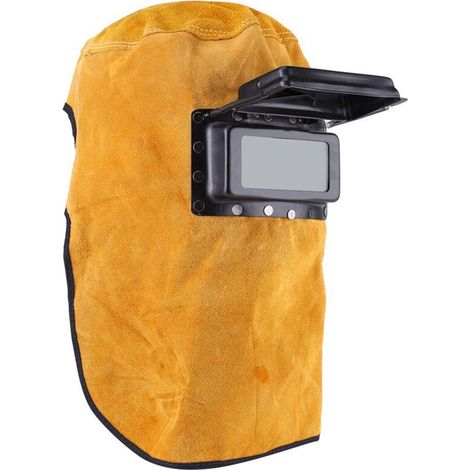 Casque de soudage assombrissant avec lentille, Casque de soudage Respirant avec Couvercle Rabattable, Absorption de la Sueur, Confortable-VSIAISV (1/5)