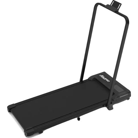 Tapis de course domestique, Vitesse réglable, Compatibilité Bluetooth, Noir (1/2)