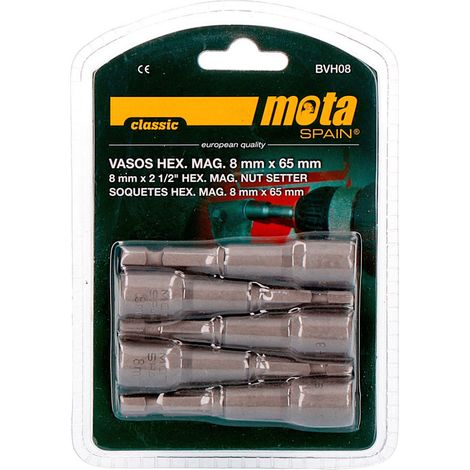 Douilles Magnétiques Hexa Mota Fixation Magnétique Forte - Mota Herramientas (1/3)