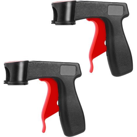 Lot de 2 Accessoires pour Machine à Peinture - Poignée pour Pistolet et Porte-Bouteille - Support de Pulvérisation (1/5)