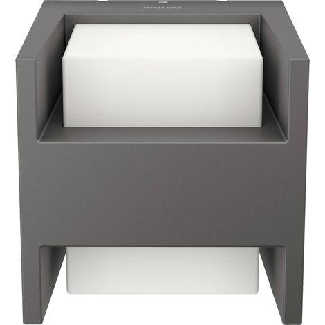 Philips Arbour Applique murale d'extérieur (Anthracite) - 3.8 W - Ultra Efficient (1/5)