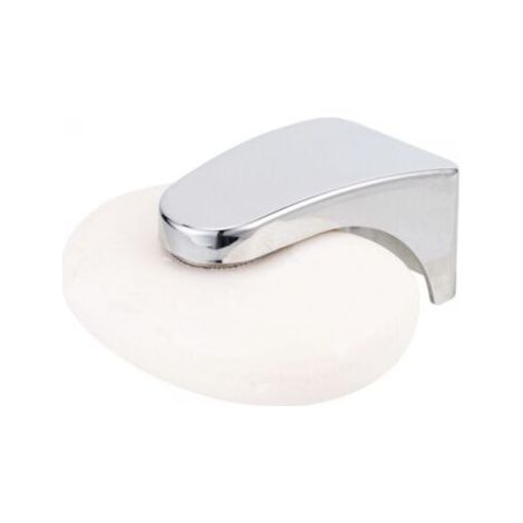 BUNTHAUS Porte-savon magnétique pour salle de bain, argenté