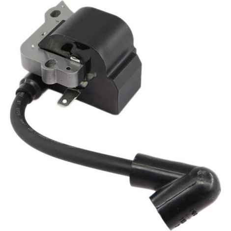 Bobine D Allumage - Avec Bougie Intégrée - Pour Débroussailleuse Tronçonneuse Stihl FS38 FS46 FS45 FS55 FC55 HS45 KM55 - Référence 4140 400 1308 (1/3)