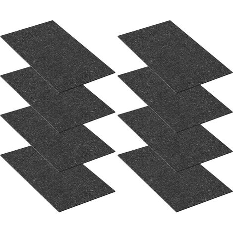 Replacement Hair Mats, 8pcs Hair Mats for Trays, Watering Ta-uds, Gardening Supplies, Flower Box Accessories for Patio, Lawn, Garden, Se-mis (1/5)