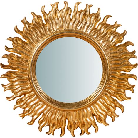 Miroir Shabby Chic Mural 55 x 55 cm Specchi décoratif Mural Miroir entrée (1/5)