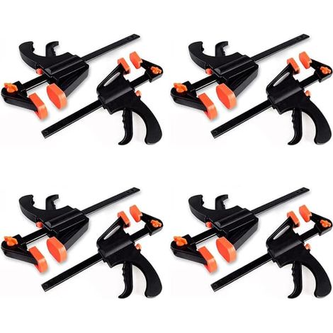 Étau de menuisier de 10 cm, étau/écarteur à une main, étau de menuisier de 10 cm, outils de menuiserie (1/5)