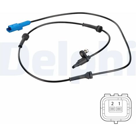 Capteur, vitesse de roue Delphi Technologies SS20674 PEUGEOT 4545K5 9674577980