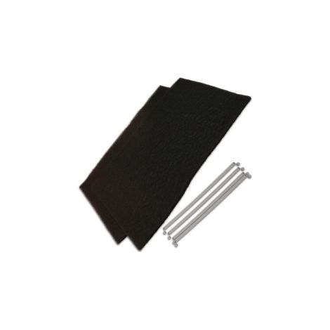 Lot de 2 filtres charbon pour Hotte - 74X5766 SAUTER, BRANDT, FAGOR