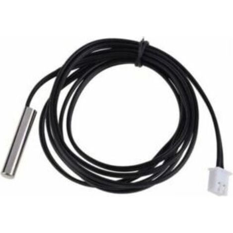 1M High Precision NTC 10K / B3435 Water Resistant Temperature Probe Thermistor Cable Temperature Sensor (1/4)