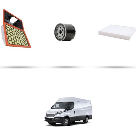 Kit tagliando 3 filtri compatibile con Iveco Daily VI 70C 14 3.0 CNG 100KW dal 2014 (1/5)