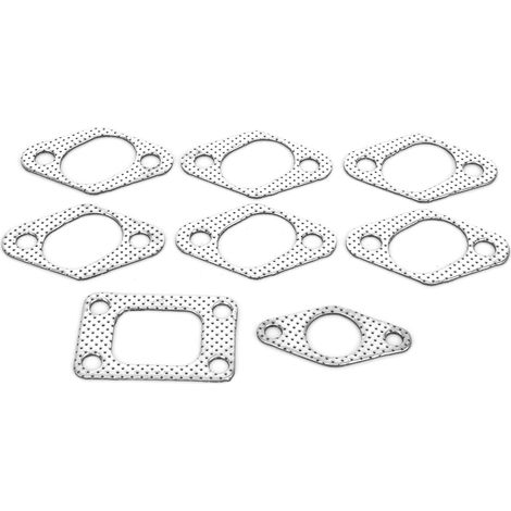 Kit de 8 joints de collecteur d'échappement compatibles avec NISSAN SKYLINE R32 RB20DET/ R33 RB25DET (1/5)